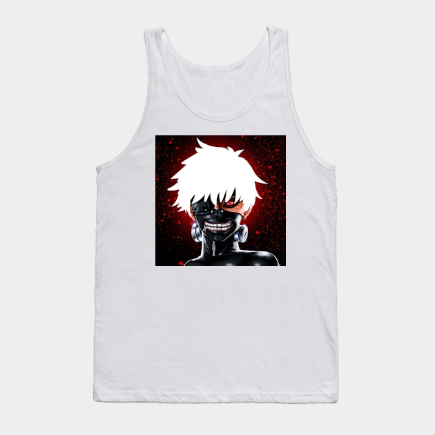 DEATH WEARS A MASK Tank Top by MIAMIKAOS